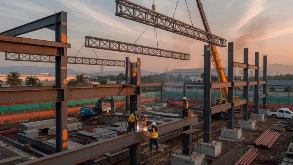 Jasa Konstruksi Baja Berat Bekasi Profesional dan Terpercaya