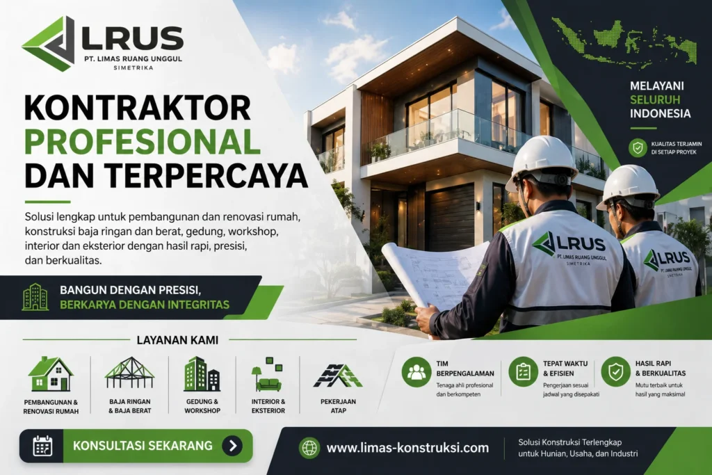 LRUS - KONTRAKTOR BEKASI - KONSTRUKSI BEKASI